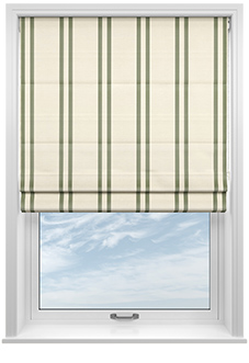 Winnies Stripe, Trusts - Twist&Fit Roman Blind